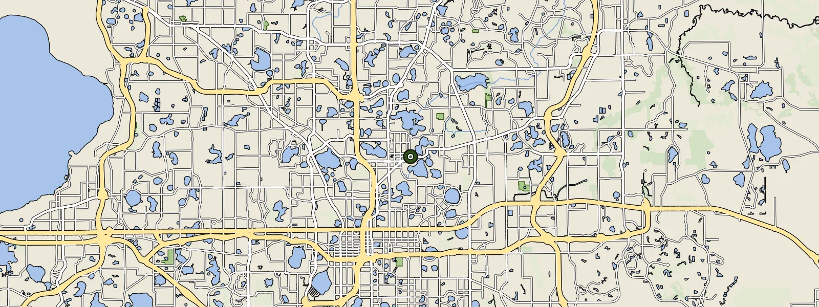 Map of Winter Park