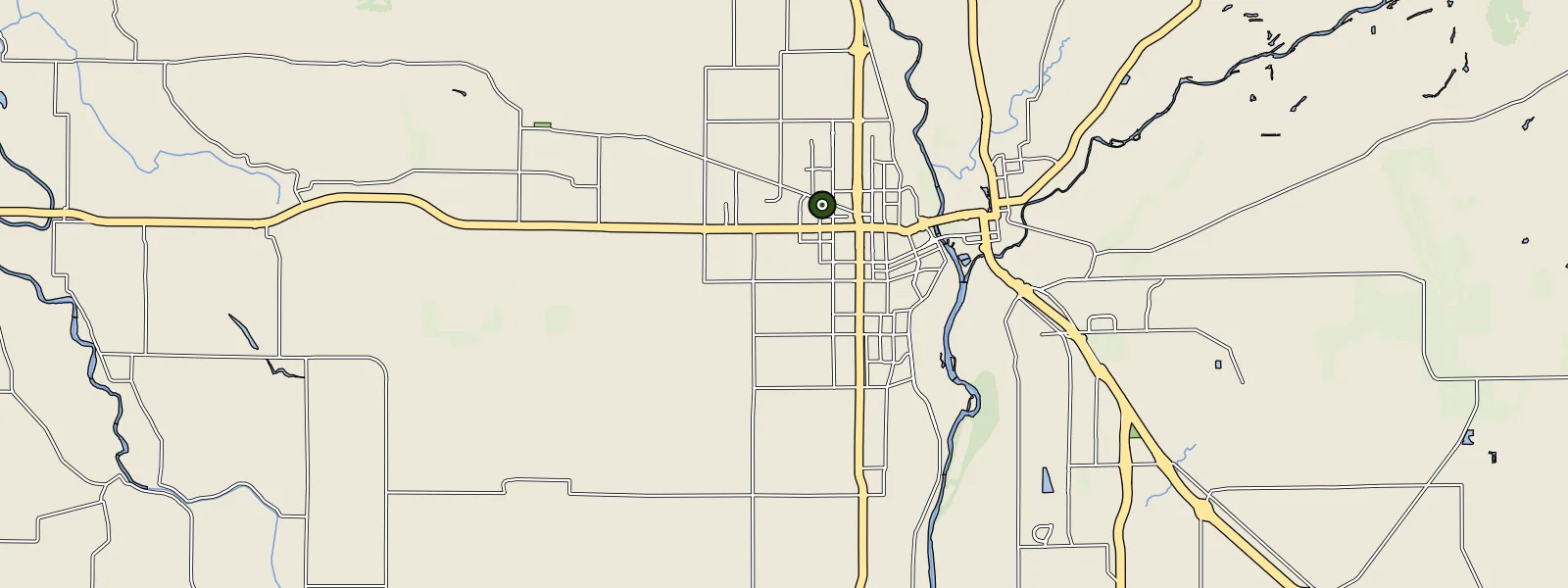 Map of Yuba City