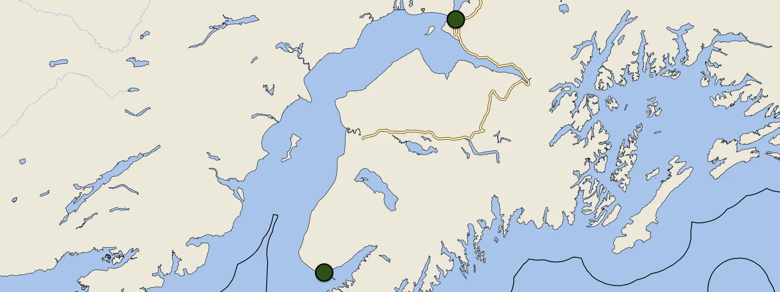 Map of Alaska