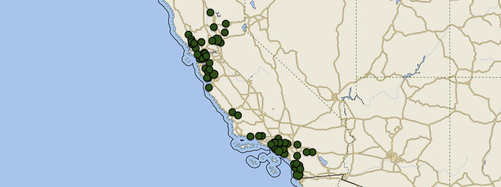 Map of California