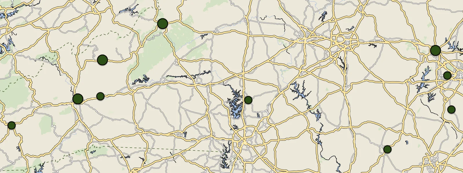 Map of North Carolina