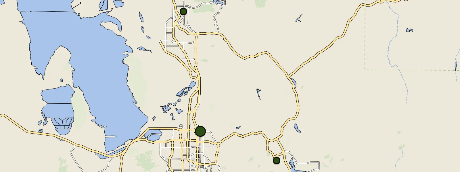 Map of Utah