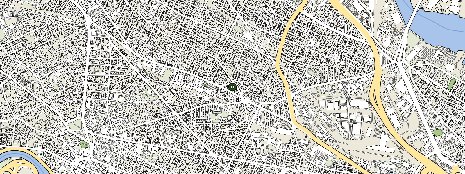 Map of Green Tiger & Co. Sustainable Goods & Refill Shop