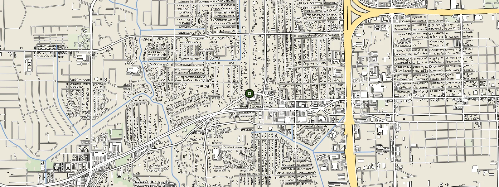 Map of Neches Refillery
