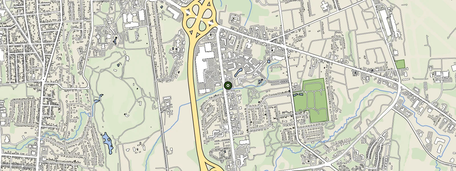 Map of Healthy Living Market & Cafe