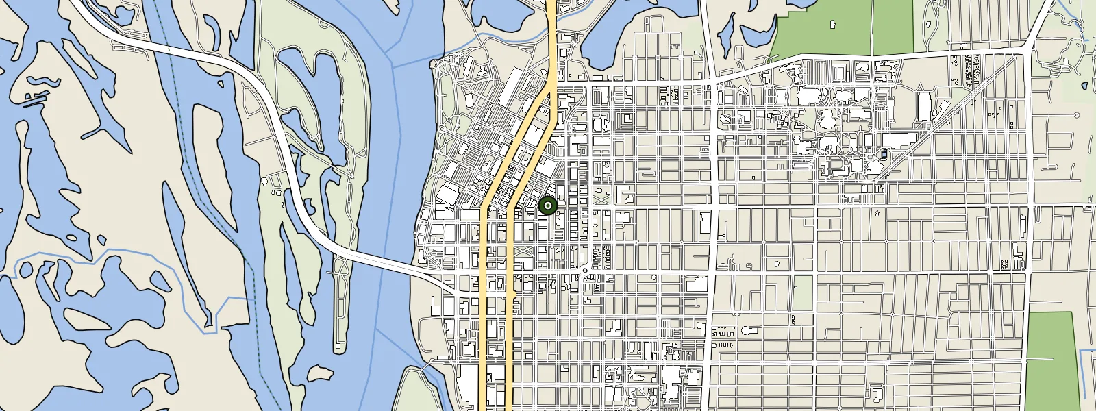 Map of Larson's General