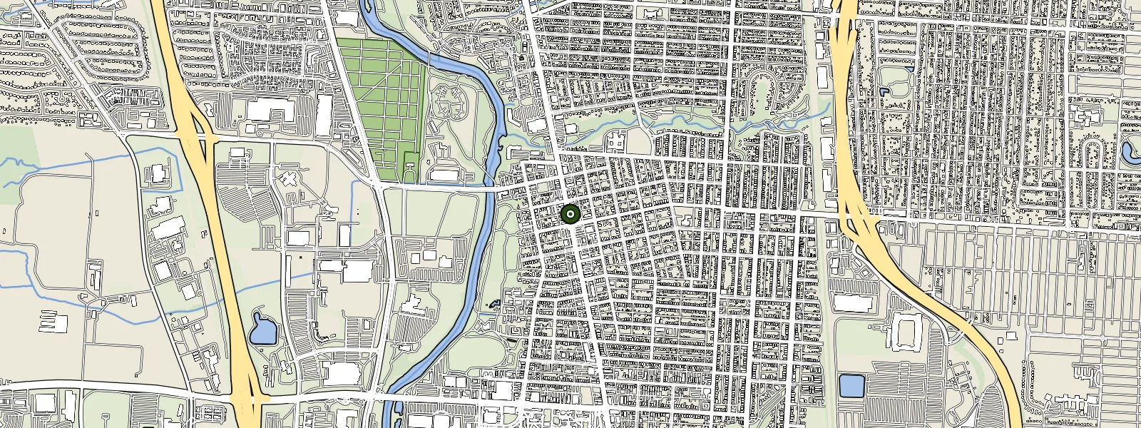 Map of Raisin Rack Natural Food Market